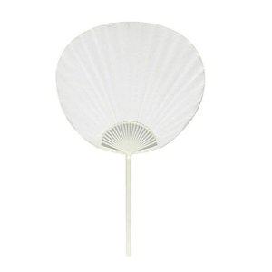 유니아트 종이 원형부채 갑(10개입)