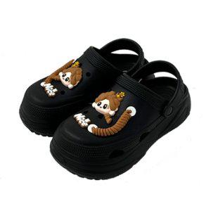 여름용 여성 샌들 블랙 333-7 230mm 개(1개입)