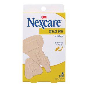 3M 넥스케어 발보호밴드 FCB-8 혼합형 8매입 갑(10개입)