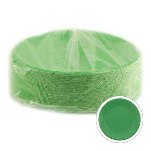 유니아트 칼라종이접시 100개입 초록 개(1개입)