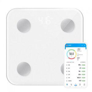 슬림핏 블루투스 인바디 체지방 체중계 AAAx3 포함 개(1개입)