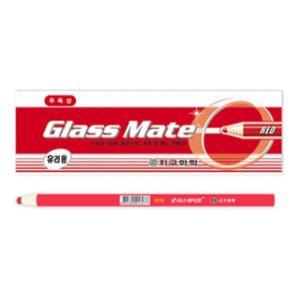 지구화학 글라스메이트 축지식 채점용 색연필 빨강/적색 유리용 GR(144개입)