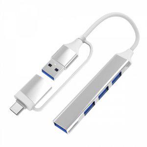 비즈 멀티 USB 허브 C타입 젠더 4포트 확장형 (BZ-C4U)