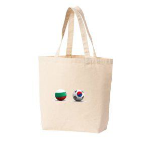 에코백 토트백 불가리아 한국 국기 소피아 다양한색상 전사이즈