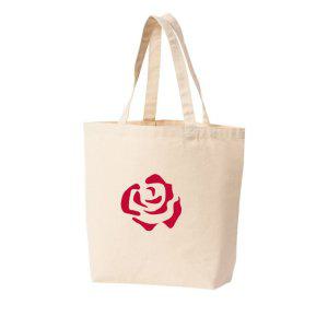 에코백 토트백 붉은 장미 RED ROSE 사랑 다양한색상 전사이즈