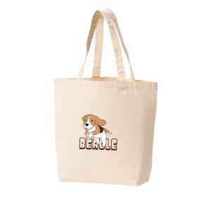 에코백 토트백 비글 BEAGLE 강아지 DOG 다양한색상 전사이즈