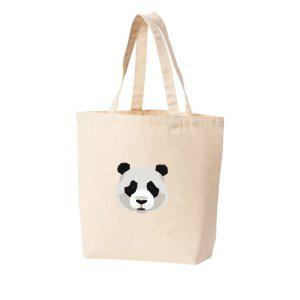에코백 토트백 팬더얼굴 PANDA BEAR 다양한색상 전사이즈