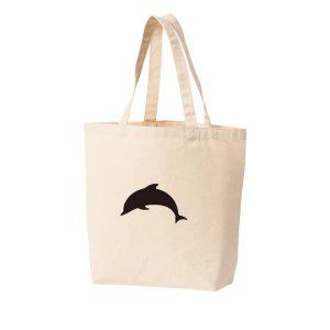 에코백 토트백 돌핀 돌고래 DOLPHIN 바다 다양한색상 전사이즈