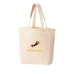 에코백 토트백 스쿠바 다이빙 scuba diving 다양한색상 전사이즈
