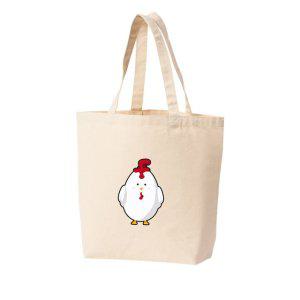 에코백 토트백 치킨 닭 chicken 병아리 다양한색상 전사이즈