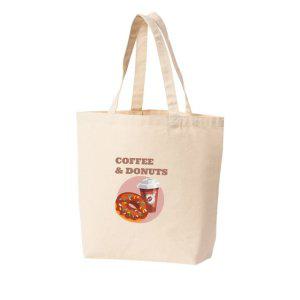 에코백 토트백 커피 도넛 카페 COFFEE 다양한색상 전사이즈
