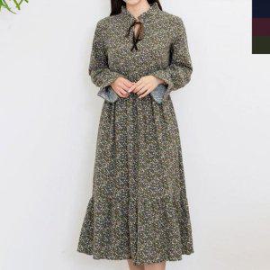 밑단프릴 여성의류 겨울원피스 프릴원피스 원피스