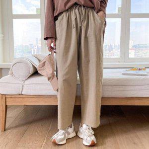 여성조거팬츠 여성반바지 마유스 배기 포켓 조거