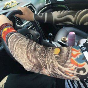 등산 디자인 암슬리브 문신 패션 작업용 쿨 냉