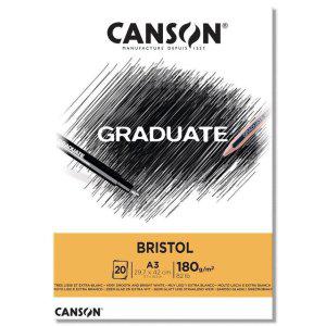 캔손 브리스톨패드 graduate 매끈한표면종이 A3 180g캔손패드