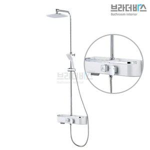 화이트레인샤워기 화이트 레인샤워 선반형 더바스 선반형샤워기