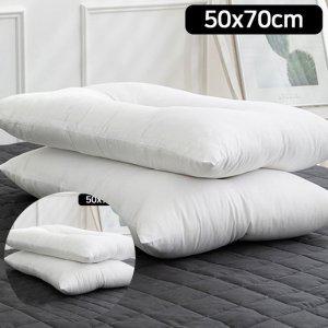 편백나무 큐브 베겟 베게 낮은 일반형 리필 호텔배개 구름 경추 베개솜 50x70cm