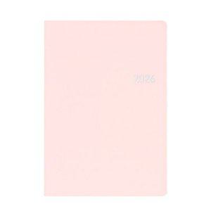 양장 다이어리 플래너 핑크 색상 월간 일정 수첩