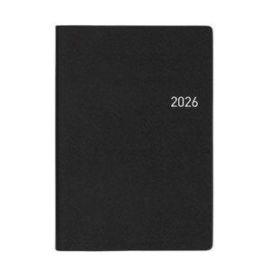 다이어리 플래너 2026 스케줄러 양장형 블랙 월간 계획서 월력