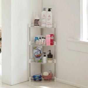 욕실 수납 스탠딩 선반 샴푸 정리대 4단 화장실 용기정리대