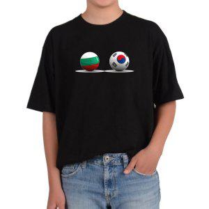 기능성 반팔티셔츠 불가리아 한국 국기 소피아그림 다양한색상 전사이즈