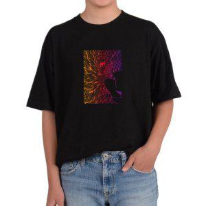 기능성 반팔티셔츠 사자얼굴모습 LION 레오그림 다양한색상 전사이즈