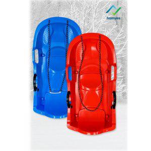 홈예스 방향전환 가능한 브레이크 눈썰매 (바퀴포함)