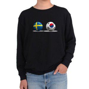 기모맨투맨 스웨덴 한국 국기 스톡홀름그림 다양한색상 전사이즈