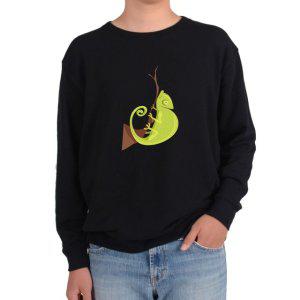 기모맨투맨 카멜레온 파충류 애완동물그림 다양한색상 전사이즈