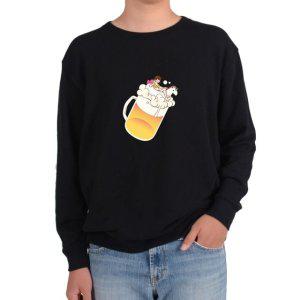기모맨투맨 맥주 호프 거품맥주 beer그림 다양한색상 전사이즈
