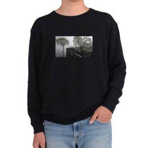 기모맨투맨 아침풍경 호수 나무 자연그림 다양한색상 전사이즈