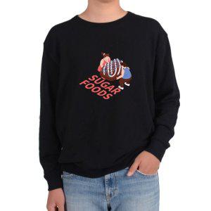 기모맨투맨 설탕음식 화학재료 SUGAR그림 다양한색상 전사이즈