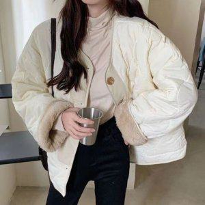 롱패딩 여성패딩 남성패딩 아우터 노카라 남자경