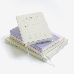 루카랩 2026 레코드 아카이브 A6 다이어리 주간 플래너 PVC커버형