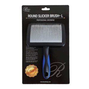 강아지미용용품 리케이 라운드 슬리커 브러쉬 L