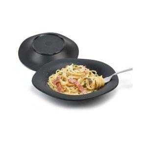 퓨전 멜라민 파스타 그릇 원형 접시 업소용 26.7cm 봉골레