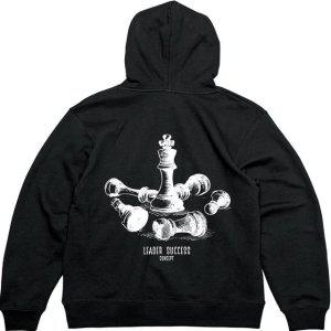 기모후드티 뒷면 체스경기 체스판그림 다양한색상 전사이즈