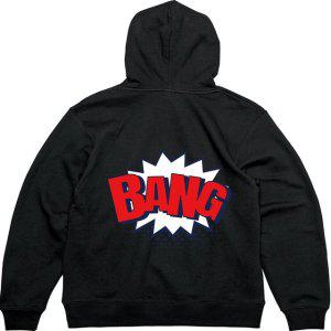 기모후드티 뒷면 BANG 번개 글자그림 다양한색상 전사이즈