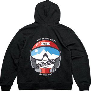 기모후드티 뒷면 SKI RESORT CLUB그림 다양한색상 전사이즈