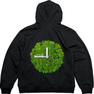 후드집업 뒷면 SAVE THE FOREST B그림 다양한색상 전사이즈