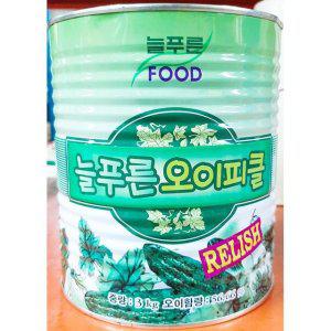 늘푸른푸드 랠리쉬피클 3k X6