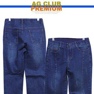 여자 바지 밴딩 배기청바지 AG 청바지 여자청