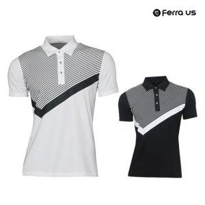 남성골프웨어 반팔 남성골프셔츠 남성 페라어스