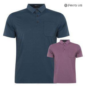 남성골프웨어 남성 통기성 반팔셔츠 베이직 남성