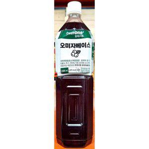 오미자베이스(프레시원 1.5L 5배희석 농축액) X6