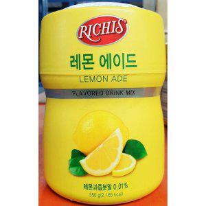 레몬에이드 파우더(리치스 550g)