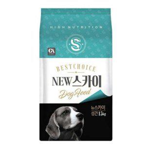 대형견용 애견사료 뉴스카이 성견 15kg 영양 사료 동물식품