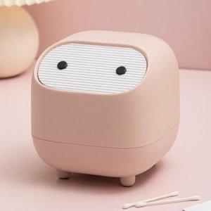 미니 탁상 휴지통 원터치 화장대 쓰레기통 예쁜 귀여운 탁상용 책상 소형 작은 인테리어 데스크 사무실