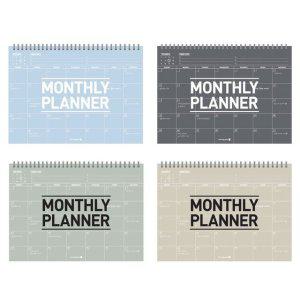 투명 월간스케줄러 다이어리 문구 기획표 팬시 조직정리용 스케쥴러