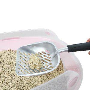 알루미늄 고양이 모래삽 똥삽 배변삽 화장실 두부 모래 똥 배변 삽 스쿱 고양이 배변처리 똥치우기 똥처리